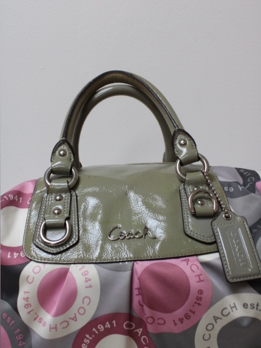Vintage Coach Ashley satchel bag - Picture 10 of 15